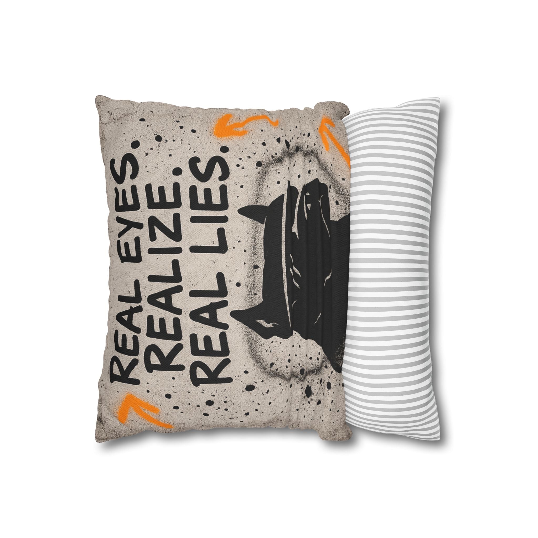 Bold Statement Pillowcase: Stylish Home Decor, Gift for Dog Lovers, Inspirational Decor, Cozy Living Room Accent, Unique Throw Pillow