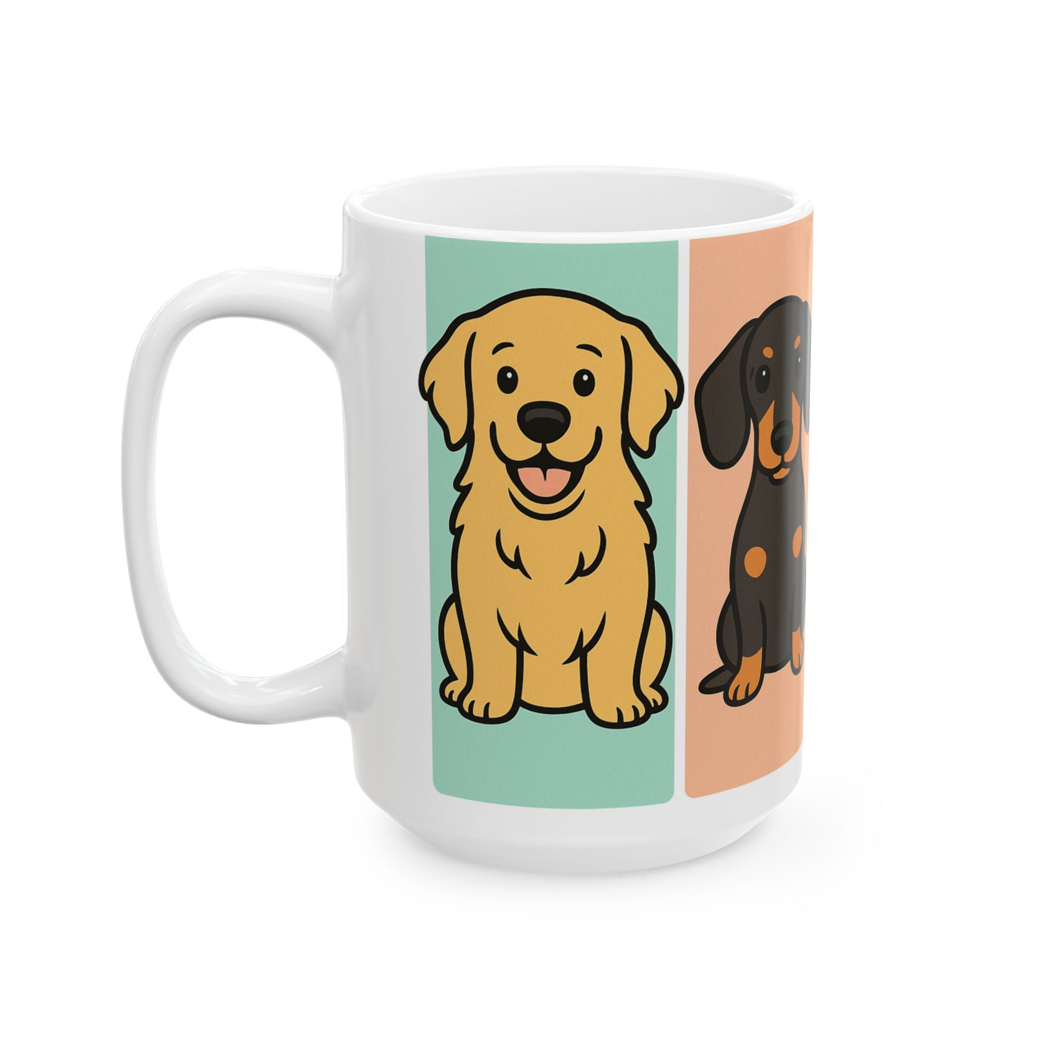 Adorable Dog Breed Ceramic Mug