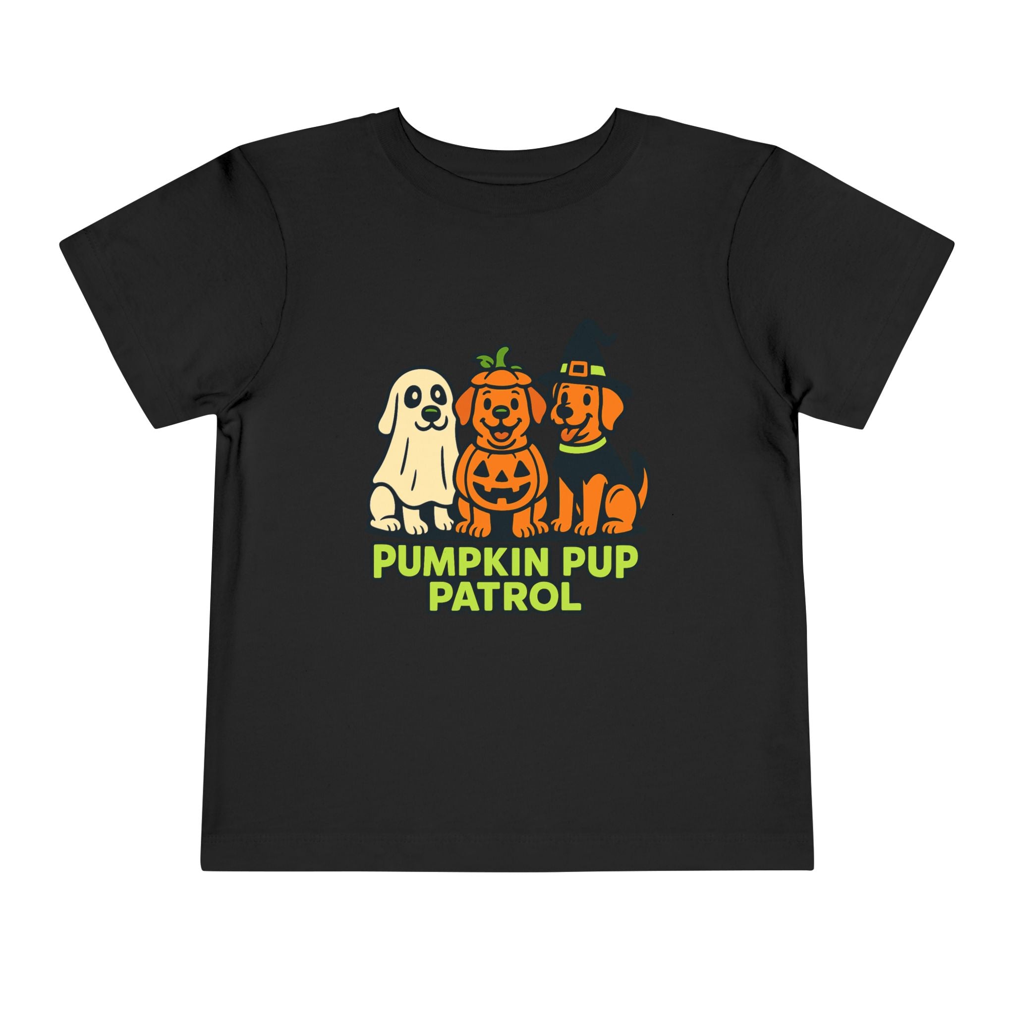 Adorable Pet Tee - Pumpkin Pup Patrol, Halloween Shirt, Toddler Halloween Outfit, Kid's Costume Shirt, Trick or Treat Tee, Spooky