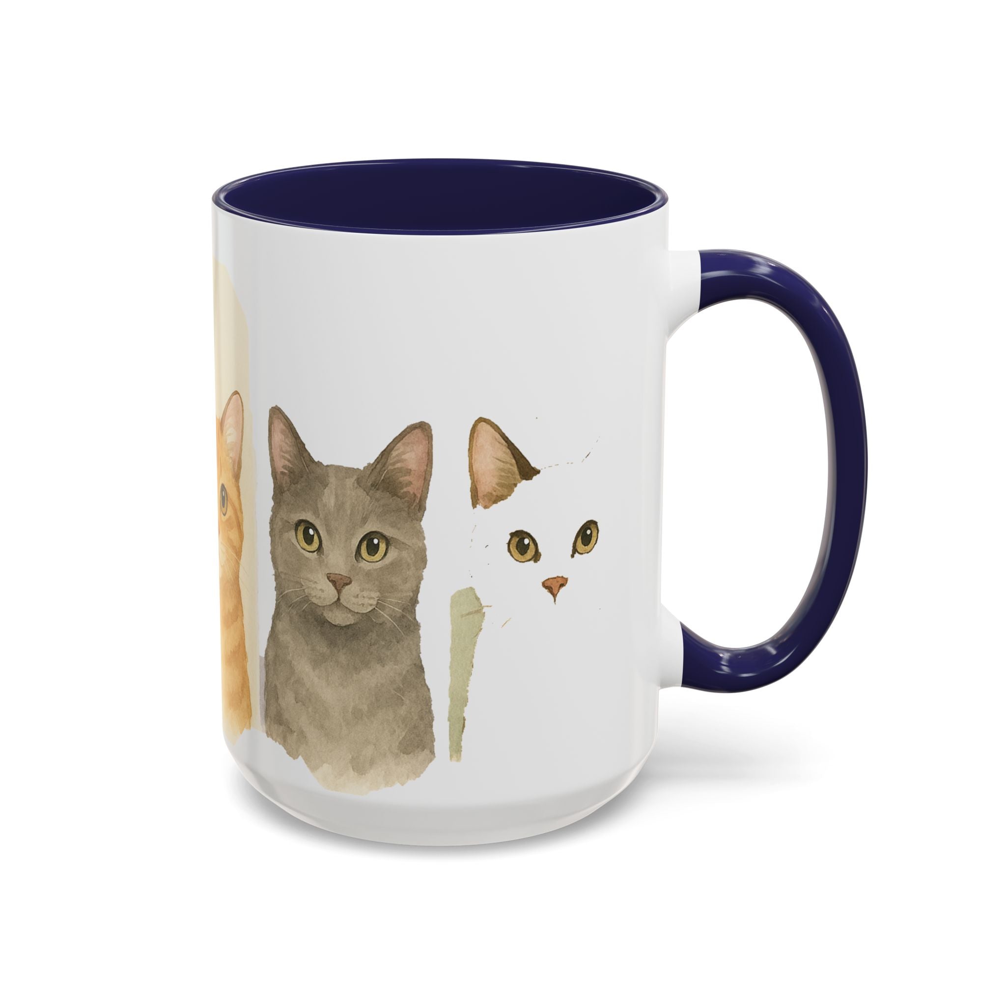 Adorable Cat-Themed Coffee Mug - Perfect Gift for Cat Lovers, Cute Animal Mug, Pet Lover Gift, Cat Art Merchandise