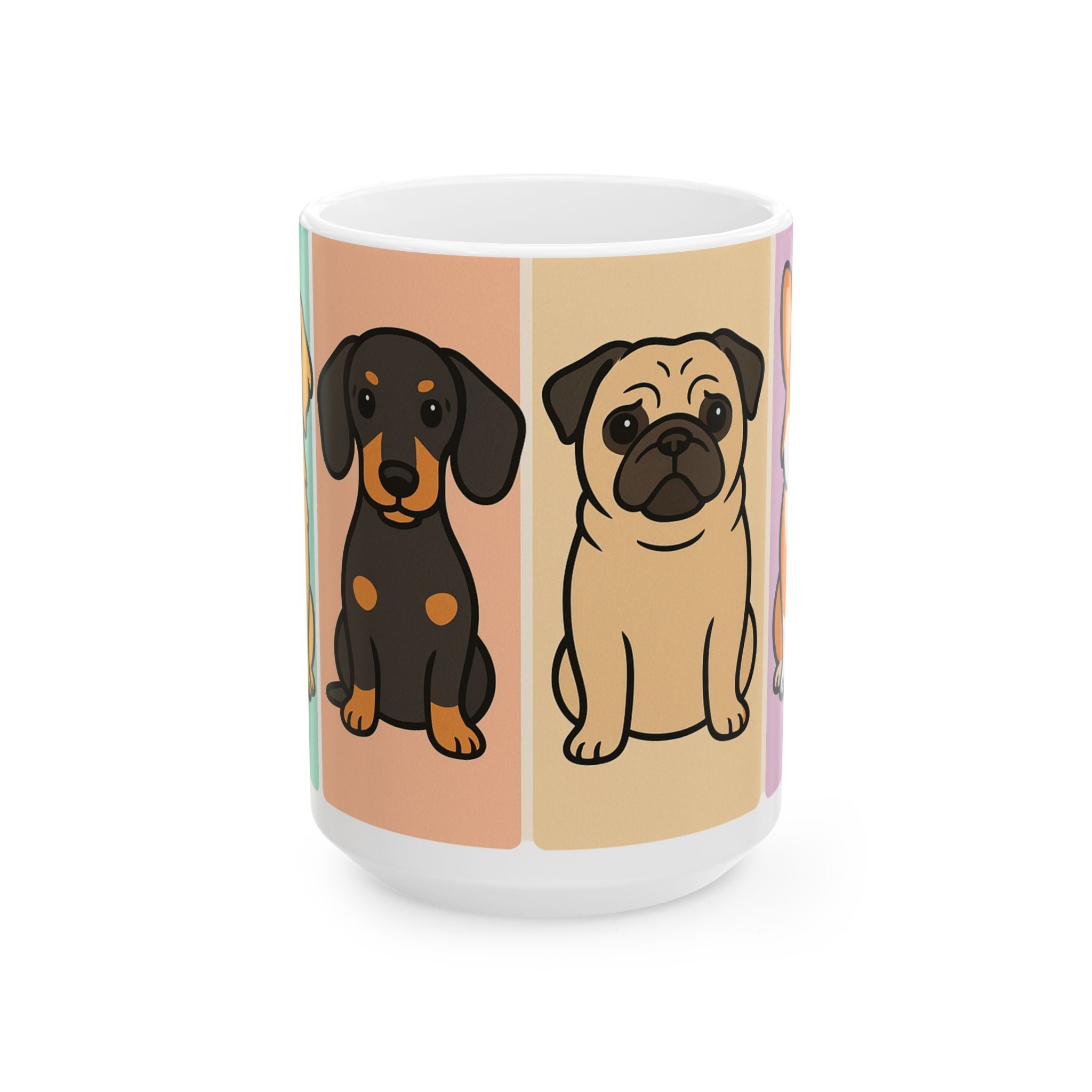 Adorable Dog Breed Ceramic Mug