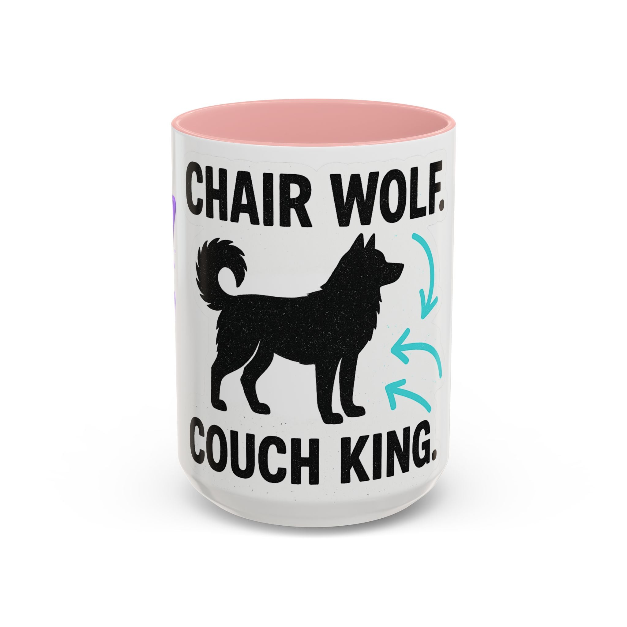 Chair Wolf Couch King Coffee Mug - Perfect Gift for Dog Lovers, Pet Owners, Home Decor, Animal Lovers, Funny Coffee Cups