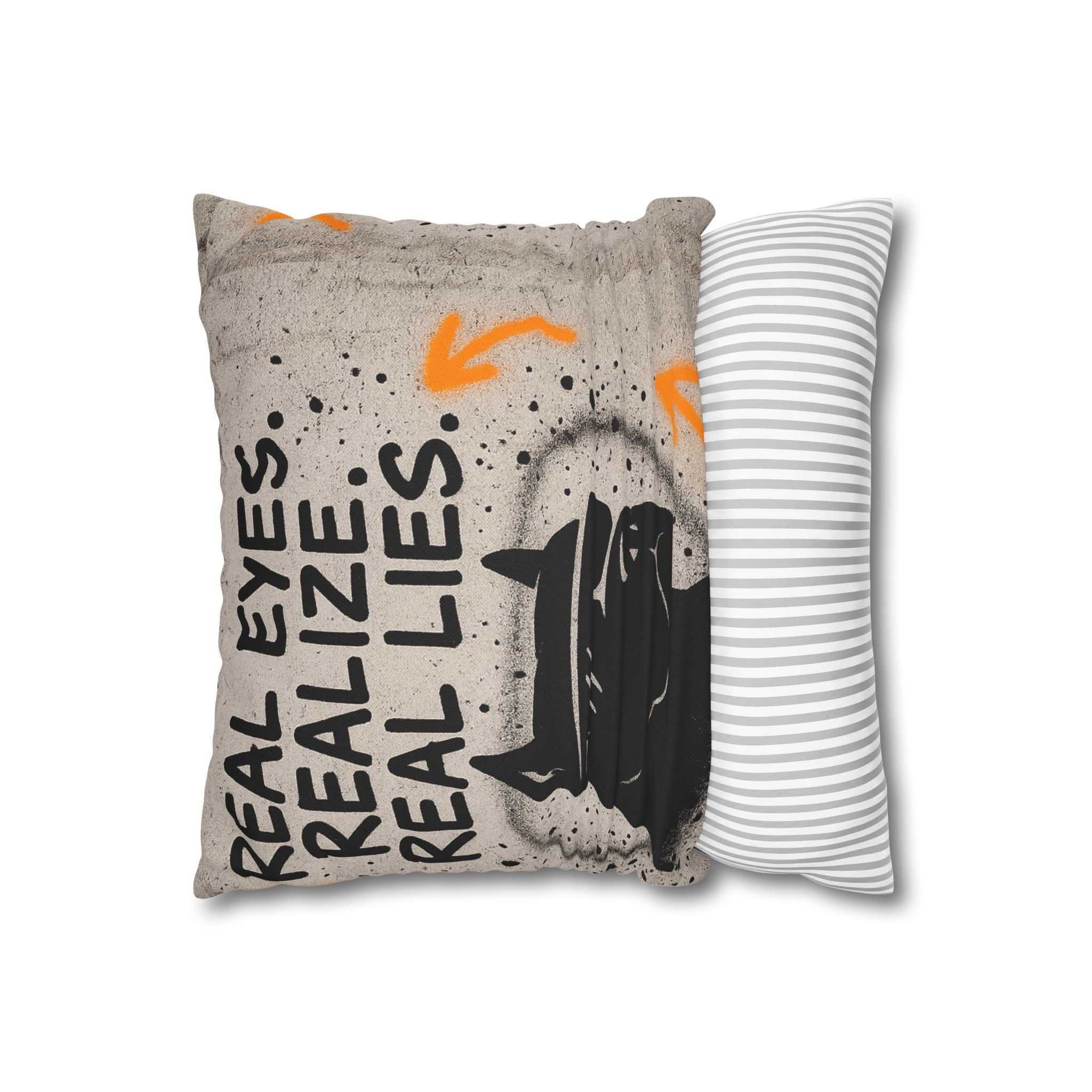 Bold Statement Pillowcase: Stylish Home Decor, Gift for Dog Lovers, Inspirational Decor, Cozy Living Room Accent, Unique Throw Pillow